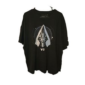 Destiny 2 Mens T Shirt Size 3XL Loot Wear Exclusive 2017 Black Cotton Tee